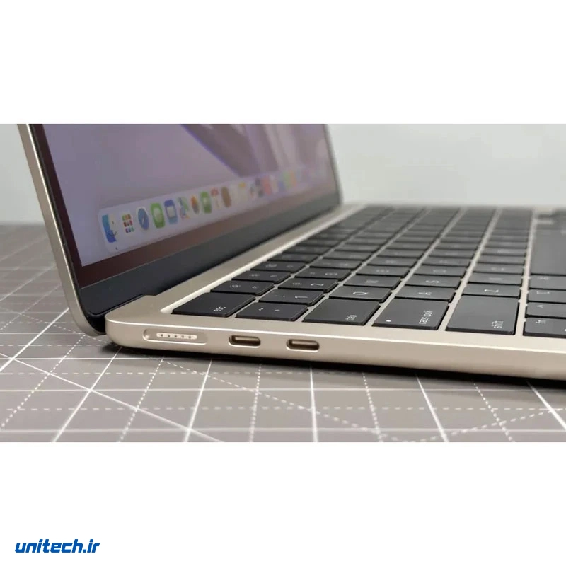 لپ تاپ 13.6 اینچی اپل مدل MacBook Air MW0Y3 2025 M416GB RAM256GB SSD6